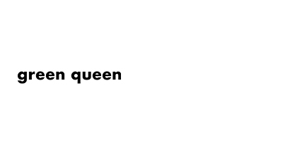 Green Queen Logo